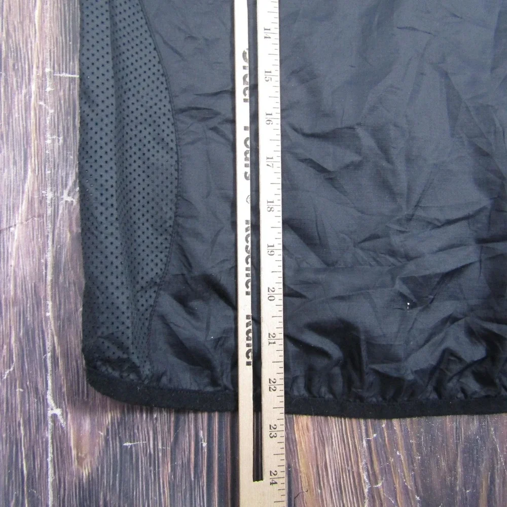 Nike Jacket Womens M Black Hooded Full Zip Lightweight Running Windbreaker